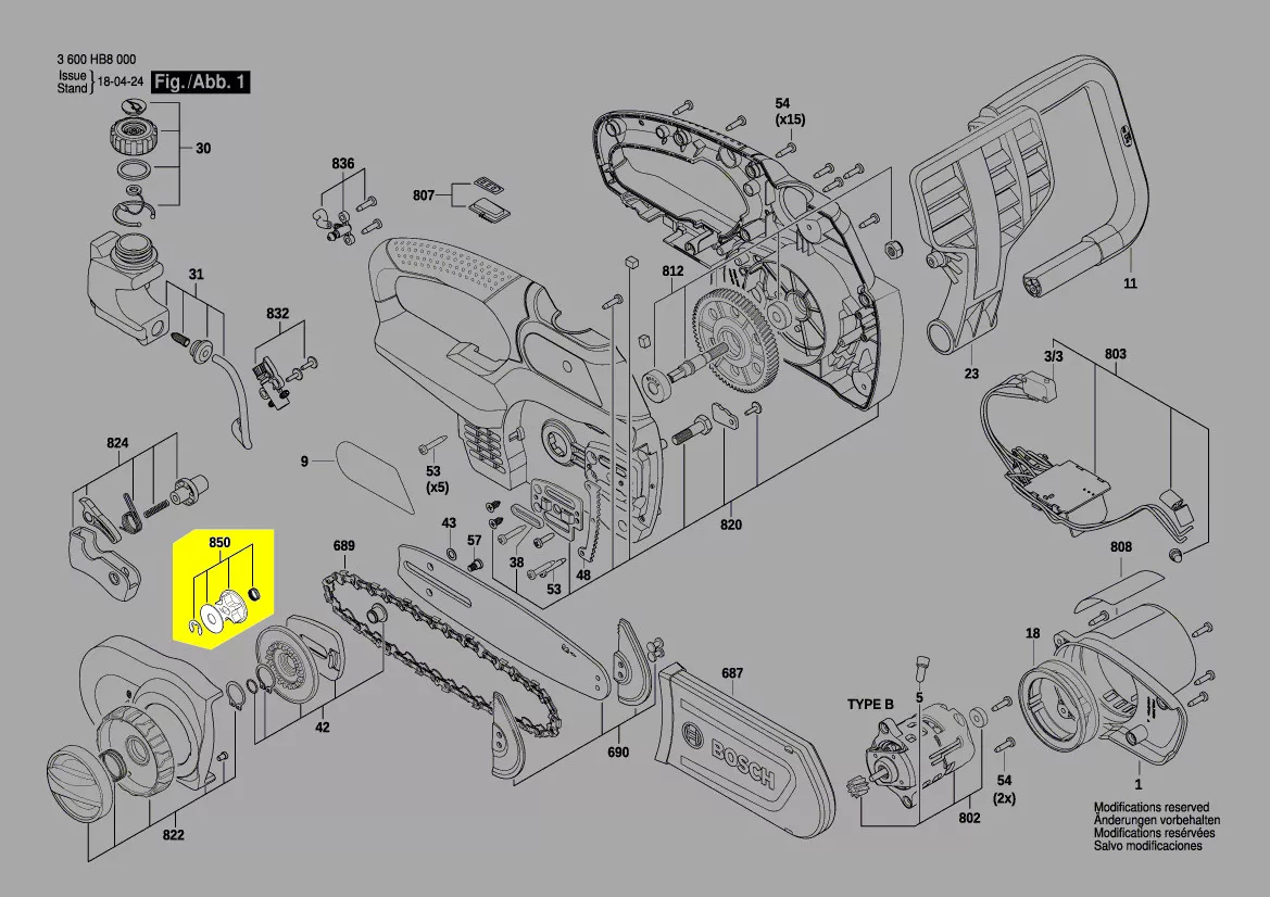 Pignon réf. F 016 F05 165 Bosch